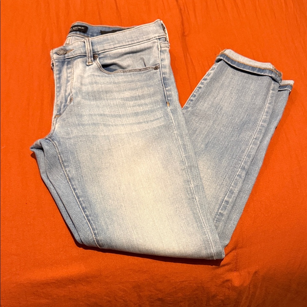 Banana Republic Light Blue Women's Skinny Ankle Jeans